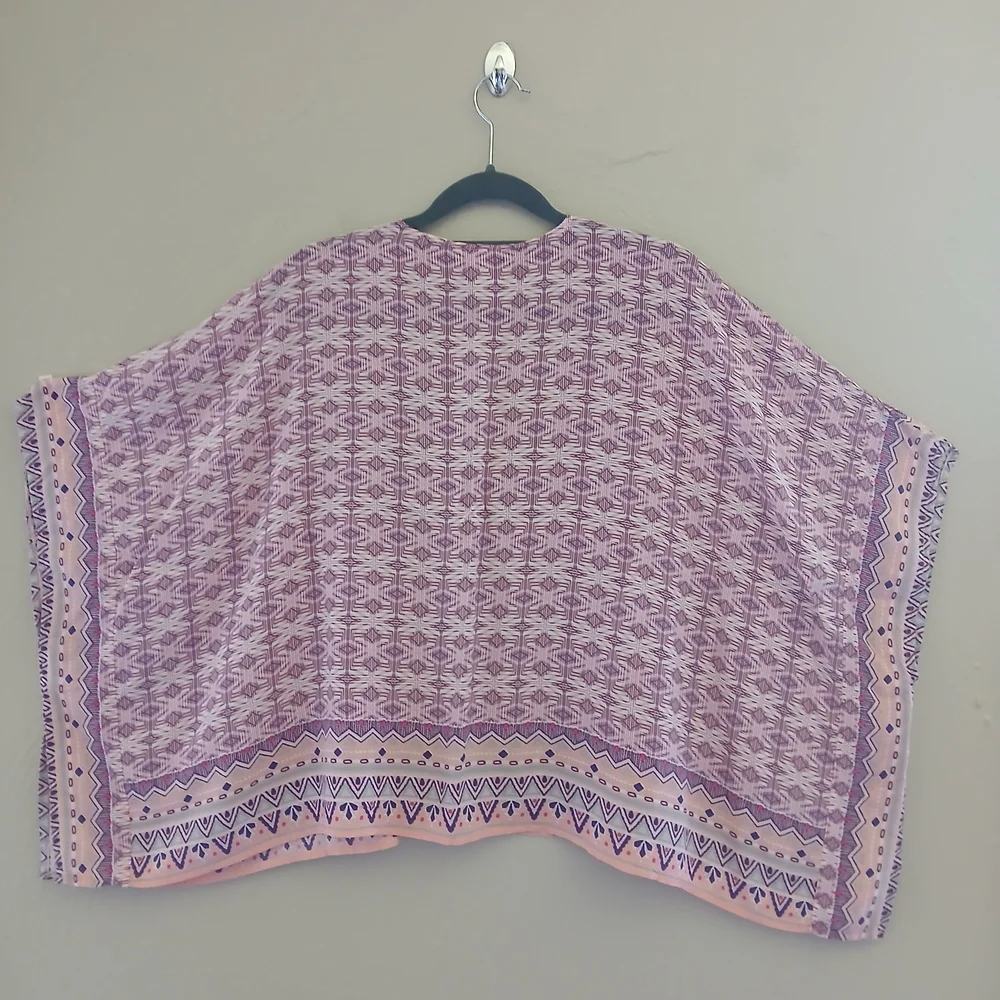 Bethany Mota Purple Kimono Shrug Size S - Picture 5 of 8
